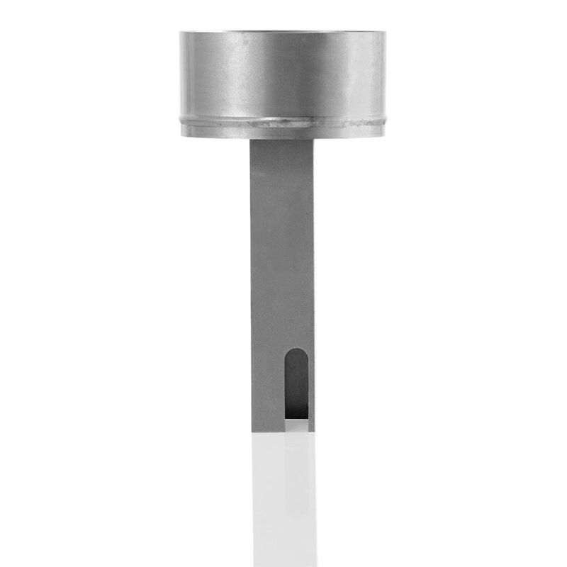 Schouwadapter diam. 200 (lange uitvoering)